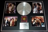 AEROSMITH/GIGANTIC CD PLATINUM DISC & PHOTO DISPLAY/LTD. EDITION/PERMANENT VACATION
