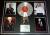 BILLY IDOL/GIGANTIC CD PLATINUM DISC & PHOTO DISPLAY/LTD. EDITION/BILLY IDOL