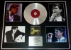 BRYAN FERRY/GIGANTIC CD PLATINUM DISC & PHOTO DISPLAY/LTD. EDITION/MAMOUNA