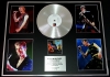 DAVID BOWIE/GIGANTIC CD PLATINUM DISC & PHOTO DISPLAY/LTD. EDITION/LET'S DANCE