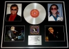 ELTON JOHN/GIGANTIC CD PLATINUM DISC & PHOTO DISPLAY/LTD. EDITION/THE ONE