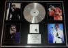 GEORGE MICHAEL/GIGANTIC CD PLATINUM DISC & PHOTO DISPLAY/LTD. EDITION/PATIENCE