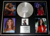 JENNIFER LOPEZ/GIGANTIC CD PLATINUM DISC & PHOTO DISPLAY/LTD. EDITION/RE-BIRTH