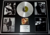 JOHNNY CASH/GIGANTIC CD PLATINUM DISC & PHOTO DISPLAY/LTD. EDITION/AT FOLSOM PRISON