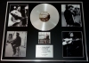 JOHNNY CASH/GIGANTIC CD PLATINUM DISC & PHOTO DISPLAY/LTD. EDITION/I WALK THE LINE