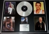 JUSTIN TIMBERLAKE/GIGANTIC CD PLATINUM DISC & PHOTO DISPLAY/LTD. EDITION/JUSTIFIED