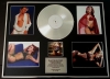KYLIE/GIGANTIC CD PLATINUM DISC & PHOTO DISPLAY/LTD. EDITION/LIGHT YEARS