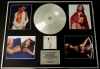 KYLIE/GIGANTIC CD PLATINUM DISC & PHOTO DISPLAY/LTD. EDITION/FEVER