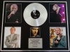 PHIL COLLINS/GIGANTIC CD PLATINUM DISC & PHOTO DISPLAY/LTD. EDITION/BUT SERIOUSLY