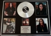 OZZY OSBOURNE/GIGANTIC CD PLATINUM DISC & PHOTO DISPLAY/LTD. EDITION/BLIZARD OF OZZ