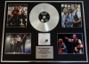 STATUS QUO/GIGANTIC CD PLATINUM DISC & PHOTO DISPLAY/LTD. EDITION/PICTURES - 40 YEARS OF HITS