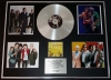 THE ROLLING STONES/GIGANTIC CD PLATINUM DISC & PHOTO DISPLAY/LTD. EDITION/BEGGERS BANQUET
