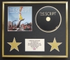 THE SCRIPT/CD DISPLAY/LIMITED EDITION/COA/THE SCRIPT