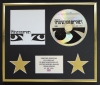 SIOUXSIE AND THE BANSHEES/CD DISPLAY/LIMITED EDITION/COA/THE BEST OF