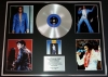 ELVIS PRESLEY/GIGANTIC CD PLATINUM DISC & PHOTO DISPLAY/LTD. EDITION/MOODY BLUE