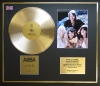 ABBA/CD GOLD DISC & PHOTO DISPLAY/LTD. EDITION/COA/ALBUM GOLD