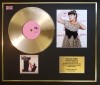 LILY ALLEN/CD GOLD DISC & PHOTO DISPLAY/LTD. EDITION/COA/ALBUM ITS NOT ME, ITS YOU