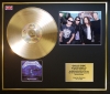 METALLICA/CD GOLD DISC & PHOTO DISPLAY/LTD. EDITION/COA/ALBUM RIDE THE LIGHTNING