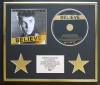 JUSTIN BIEBER/CD DISPLAY/LIMITED EDITION/COA/BELIEVE