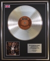 AC/DC/LTD EDITION CD PLATINUM DISC/RECORD/STIFF UPPER LIP