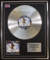 AC/DC/LTD EDITION CD PLATINUM DISC/RECORD/BLOW UP YOUR VIDEO