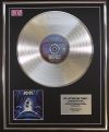 AC/DC/LTD EDITION CD PLATINUM DISC/RECORD/BALLBREAKER