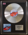AC/DC/LTD EDITION CD PLATINUM DISC/RECORD/THE RAZORS EDGE