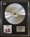 ABBA/LTD EDITION CD PLATINUM DISC/RECORD/THE ALBUM