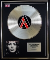 ALICIA KEYS/LTD EDITION CD PLATINUM DISC/RECORD/AS I AM