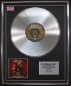 THE BLACK EYED PEAS/LTD EDITION CD PLATINUM DISC/RECORD/MONKEY BUISNESS