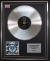 THE BLACK EYED PEAS/LTD EDITION CD PLATINUM DISC/RECORD/ELEPHUNK