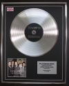 BOYZONE/LTD EDITION CD PLATINUM DISC/RECORD/BACK AGAIN...NO MATTER WHAT