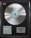 BACKSTREET BOYS/LTD EDITION CD PLATINUM DISC/RECORD/MILLENNIUM