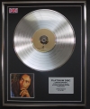 BOB MARLEY/LTD EDITION CD PLATINUM DISC/RECORD/LEGEND