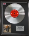 BOB DYLAN/LTD EDITION CD PLATINUM DISC/RECORD/THE FREEWHEELIN'