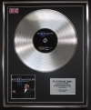 BARRY MANILOW/LTD EDITION CD PLATINUM DISC/RECORD/ULTIMATE MANILOW