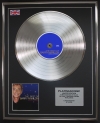BARRY MANILOW/LTD EDITION CD PLATINUM DISC/RECORD/MUSIC & PASSION