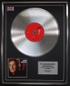 BARRY MANILOW/LTD EDITION CD PLATINUM DISC/RECORD/THE GREATEST LOVE SONGS OF ALL TIME