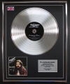BOB SEGER/LTD EDITION CD PLATINUM DISC/RECORD/STRANGER IN TOWN