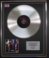 BLUE/LTD EDITION CD PLATINUM DISC/RECORD/ALL RISE