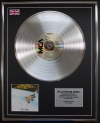BOSTON/LTD EDITION CD PLATINUM DISC/RECORD/THIRD STAGE