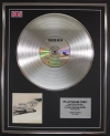 BEASTIE BOYS/LTD EDITION CD PLATINUM DISC/RECORD/LICENSED TO ILL