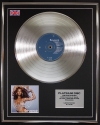 BEYONCE/LTD EDITION CD PLATINUM DISC/RECORD/DANGEROUSLY IN LOVE