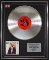 BEYONCE/LTD EDITION CD PLATINUM DISC/RECORD/4