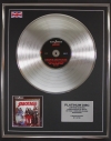 BLACK SABBATH/LTD EDITION CD PLATINUM DISC/RECORD/SABOTAGE