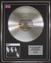 THE BEATLES/LTD EDITION CD PLATINUM DISC/RECORD/WITH THE BEATLES