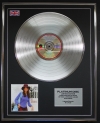 CARLY SIMON/LTD EDITION CD PLATINUM DISC/RECORD/NO SECRETS