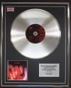 THE CURE/LTD EDITION CD PLATINUM DISC/RECORD/PORNOGRAPHY