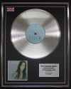 CHER/LTD EDITION CD PLATINUM DISC/RECORD/BELIEVE