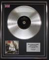 COLDPLAY/LTD EDITION CD PLATINUM DISC/RECORD/VIVA LAVIDA